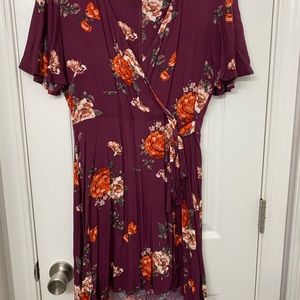 Floral flowy dress!
